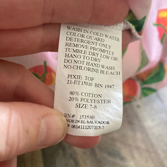 Eleanor rose Girls boutique top - Picture 4 of 4